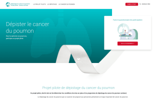 Depistage cancer du poumon - Accueil