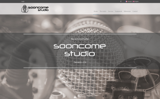 Sooncome studio Homepage